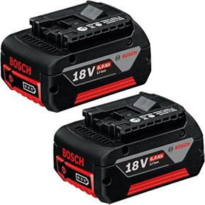 Bosch 18V 6Ah Battery Twin Pack