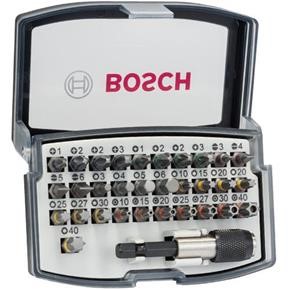 Bosch Extra-Hard Screwdriver Bit Set (32pcs) 1/4&quot; Hex
