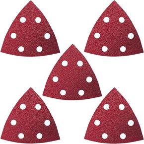 Bosch Multi-tool 93mm Perforated Delta Sanding Sheet Set (5pcs)