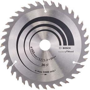 Bosch Optiline Wood Circular Saw Blade 165x20/16mm 36T