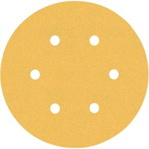 Bosch 120G 150mm Expert Sanding Discs for Wood &amp; Paint (50pk)