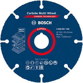 Bosch 125mm Expert Grinder Cutting Disc for Softer Materials