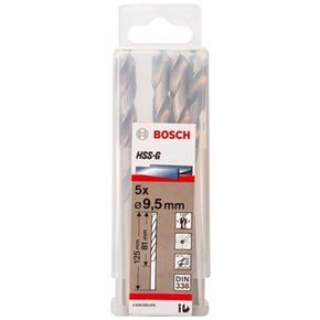 Bosch HSS-G 9.5mm dia Drill Bit (5pk)