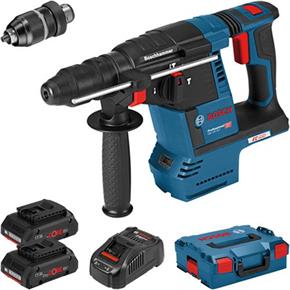 Bosch GBH18V-26F 18V SDS Drill (Chuck, 2x 4Ah ProCore)