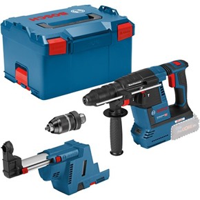 Bosch GBH18V-26F 18V 2.6J 26mm SDS Drill (Body, L-BOXX, Extractor)