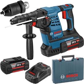 Bosch GBH36VF-LI Plus 36V SDS Drill (2x 6Ah, QC Chuck)