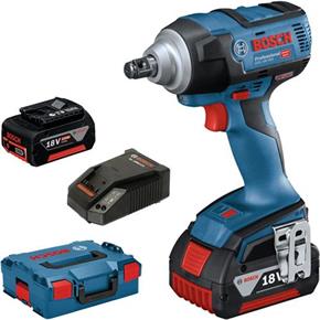 Bosch GDS 18V-300 18V High-torque 300Nm Impact Wrench (2x 5Ah)