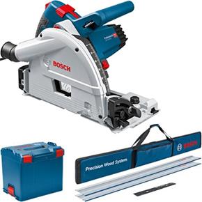 Bosch GKT55GCE Plunge Saw + Rail Kit