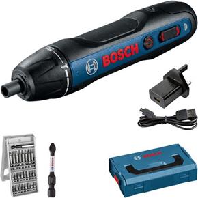 Bosch GO 3.6V Screwdriver with 25pc Bit Set