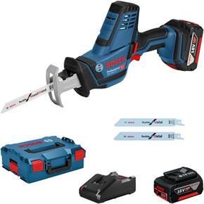 Bosch GSA18VLiC 18V Recip Saw (2x 5Ah)