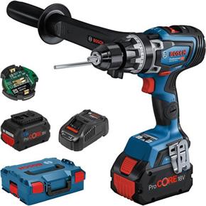 Bosch GSB 18V-150 C 18V BITURBO Combi Drill (2x 8Ah ProCore)