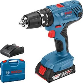 Bosch GSB18V-21 18V Combi Drill (1x 2Ah)