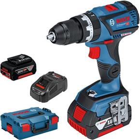 Bosch GSB18V-60C 18V Brushless Combi Drill (2x 5Ah)