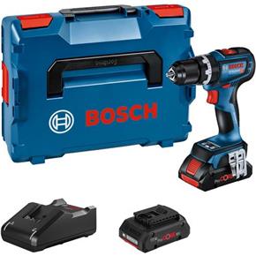 Bosch GSB18V-90C 18V Brushless Combi Drill (2x 4Ah ProCore)