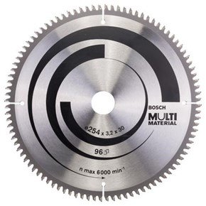 Bosch Multi Material TCT Saw Blade 254x96x30mm Bore