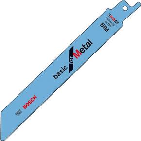 Bosch S918AF Sabre Saw Blades (Metal) (5pk)