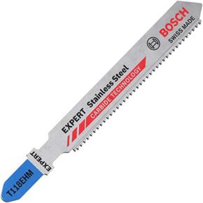 Bosch T118EHM Expert Stainless Steel Jigsaw Blades (3pk)