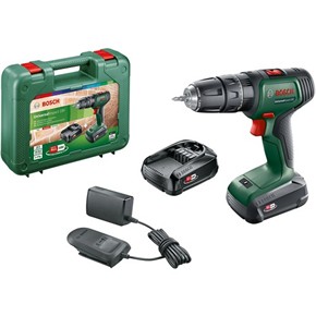 Bosch UniversalImpact 18V Combi Drill (2x 2Ah)