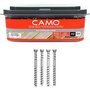 Camo 60mm 304 Stainless Steel Edge Deck Screws (350pk)
