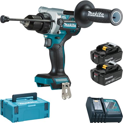 Makita DHP486 18V Heavy-duty Combi Drill (2x 5Ah)