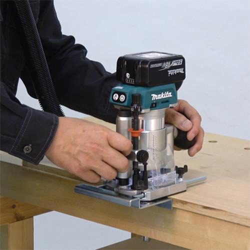 Makita DRT50 18V Router Trimmer (Body, Attachments, MakPac)