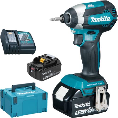 Makita DTD153RTJ 18V Brushless Impact Driver (2x 5Ah)