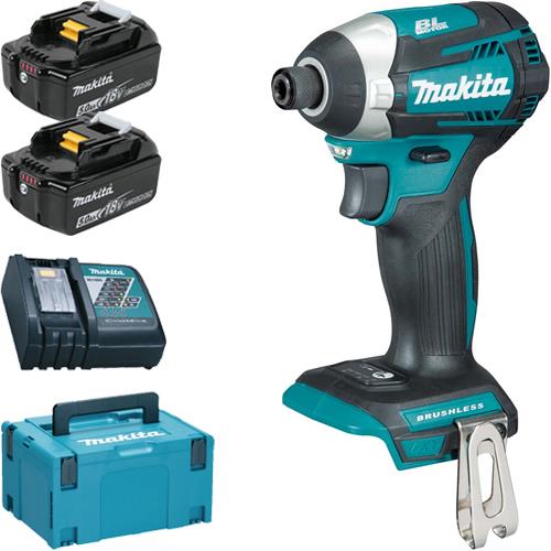 Makita DTD154 18V Heavy-duty Impact Driver (2x 5Ah)