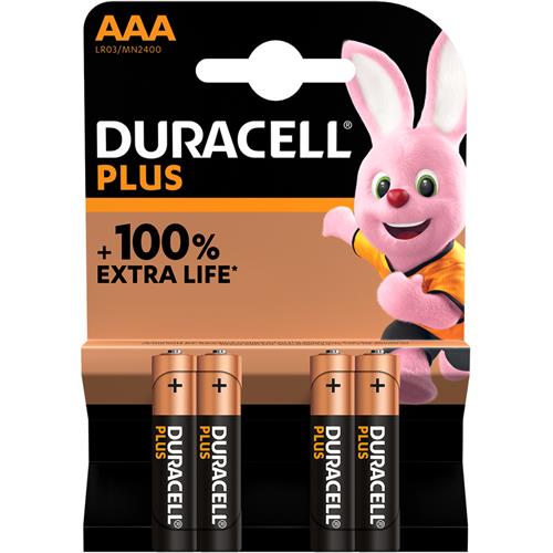 Duracell Plus AAA Batteries (4pk)