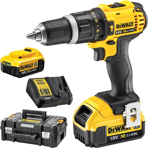 DeWalt DCD785M2 18V Combi Drill (2x 4Ah)