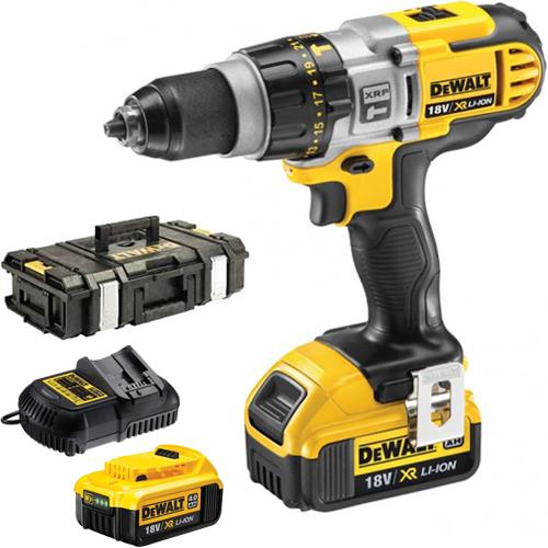 DeWalt DCD985M2 18V Heavy-Duty Combi Drill (2x 4Ah)