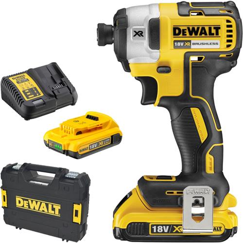 DeWalt DCF887 18V Brushless 3-speed Impact Driver (2x 2Ah)