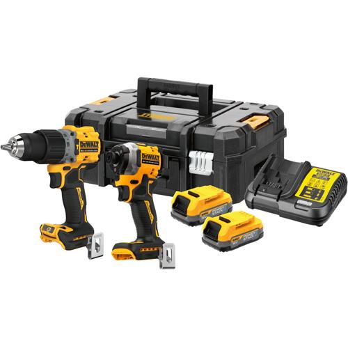 DeWalt DCK2050 18V High-power Twin Pack (2x 1.7Ah PowerStack)