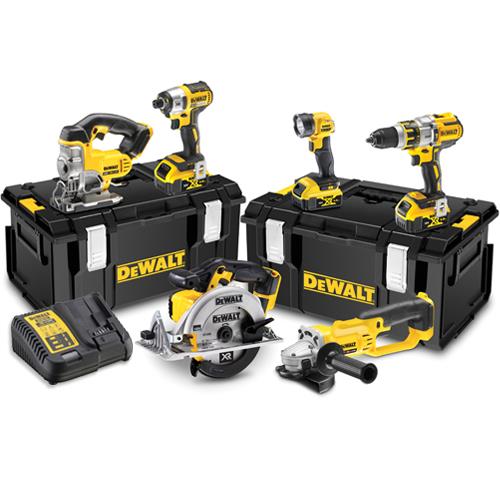 DeWalt DCK694P3 6pc 18V Brushless Kit (3x 5Ah)