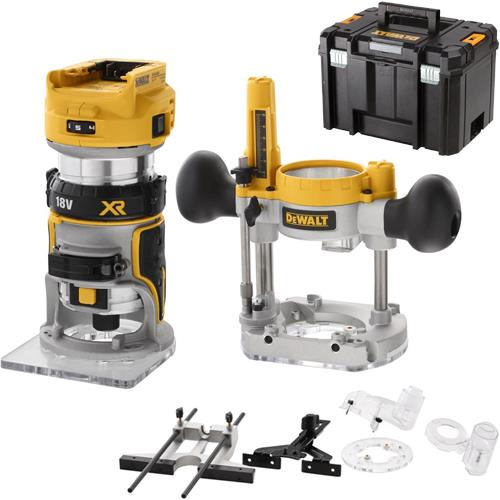 DeWalt DCW604 18V 6-8mm Brushless Router (Body, TSTAK)