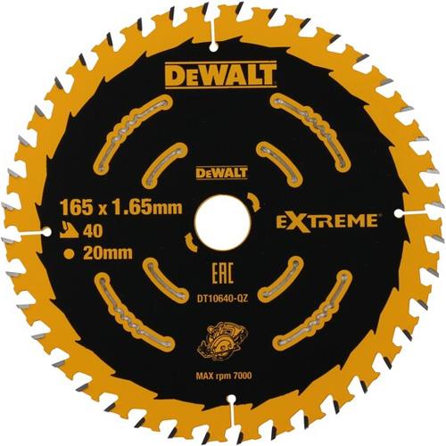 DeWalt DT10640-QZ Elite Circular Saw Blade  165mm x 20mm 40T