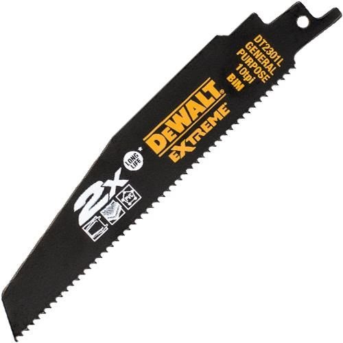 DeWalt General Demolition Reciprocating Blade (Pkt5)