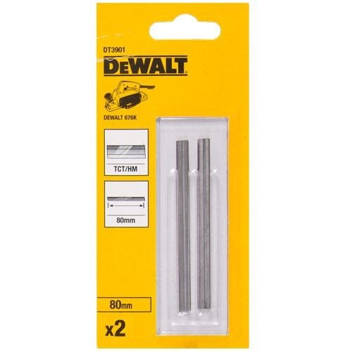 DeWalt 80mm TCT Planer Blades (Pkt2)