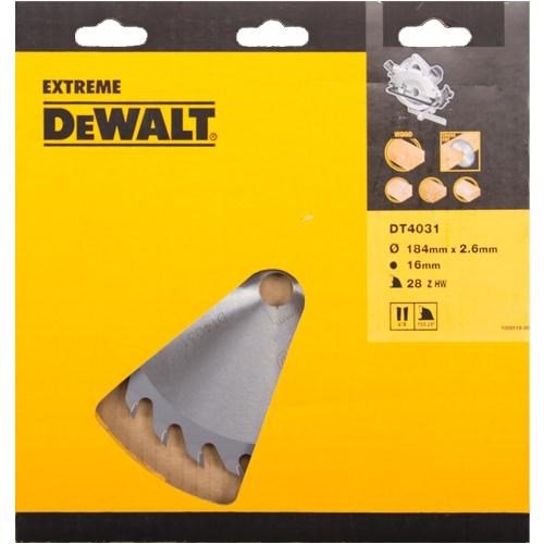 DeWalt DT4031 184mm TCT Saw Blade