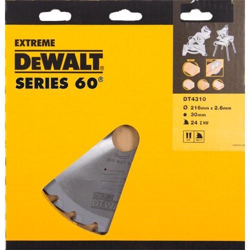 DeWalt DT4310 216mm TCT Saw Blade