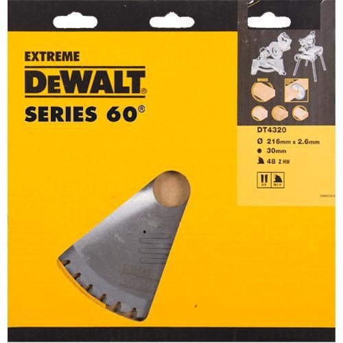 DeWalt DT4320 216mm TCT Saw Blade