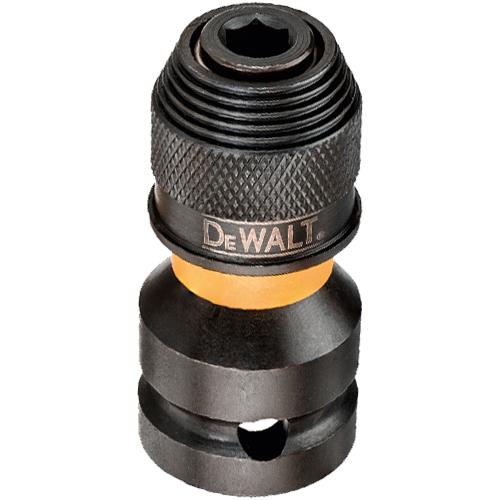 DeWalt 1/2" Square to 1/4" Hex Impact Wrench Conversion Chuck