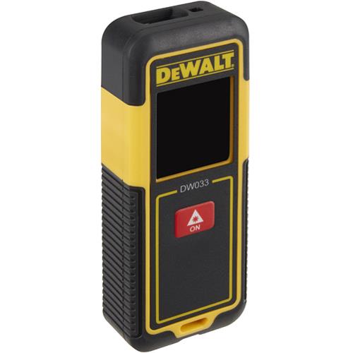 DeWalt DW033 30m Laser Distance Measure (Batteries Included)