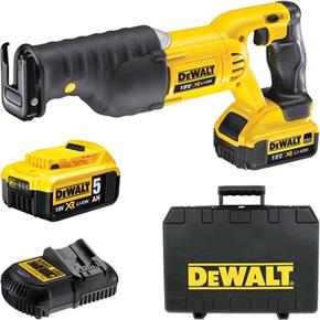 DeWalt DCS380P2 18V Sabre Saw (2x 5Ah)