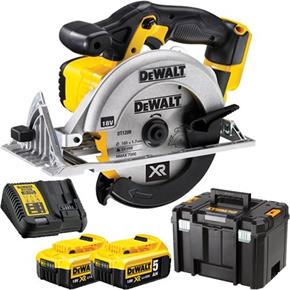 DeWalt DCS391P2 18V 165mm Circular Saw (2x 5Ah)