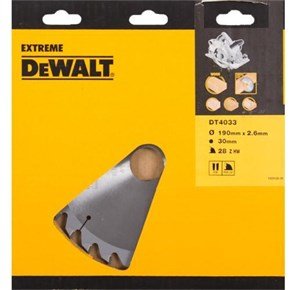 DeWalt DT4033 190mm TCT Saw Blade