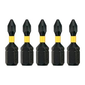 DeWalt 25mm PH1 Flextorq Screwdriver Bits (5pk)