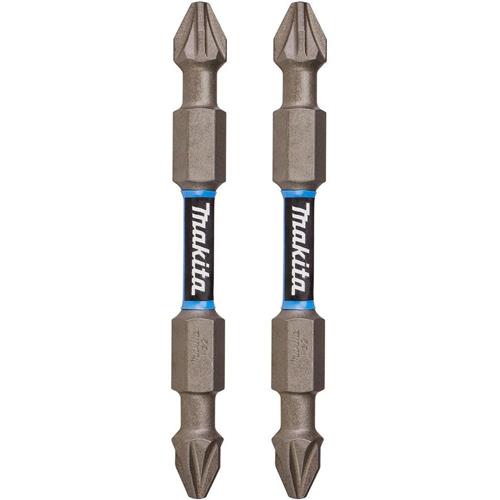 Makita 65mm PZ2 Impact Driver Bits (2pk)