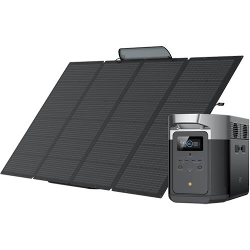 EcoFlow DELTA Max 2000 *BUNDLE* (2016Wh Power Bank & 400W Solar Panel)
