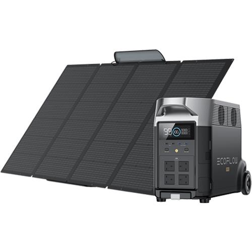 EcoFlow DELTA Pro *BUNDLE* (3600Wh Power Bank & 400W Solar Panel)