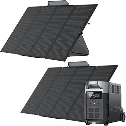 EcoFlow DELTA Pro *BUNDLE* (3600Wh Power Bank & 2x 400W Solar Panels)